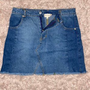 Altar'd state denim skirt